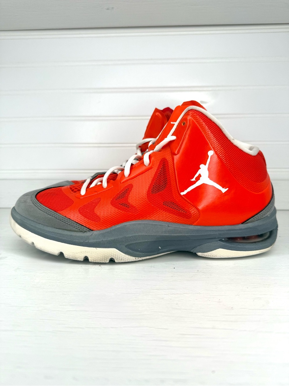 Nike Jordan Play In These Team Orange Cool Grey 510581-800 Men’s Size 9 w/ Box